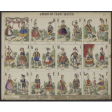 Alphabet des enfants travestis.