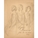 Lycée Racine. Fête du 24 mai 1903. Programme.
