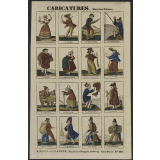 Caricatures. (Quatrième tableau.).