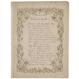 Lettre d'enfant à ses parents. 