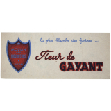 Buvard publicitaire. Fleur de Gayant. 