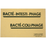 Buvard publicitaire. Bacté-Intesti-Phage. Bacté-Coli-Phage.
