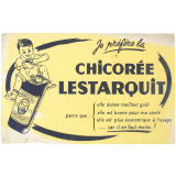 Buvard publicitaire. Chicorée Lestarquit.