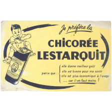 Buvard publicitaire. Chicorée Lestarquit.