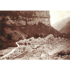 Glissement de terrain. 