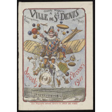 Grands magasins à la Ville de St Denis, Paris. Jouets, étrennes 1911. 