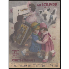 Au Louvre, Paris. Jouets, étrennes