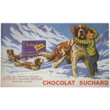 Buvard publicitaire. Chocolat Suchard. 
