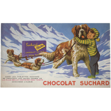 Buvard publicitaire. Chocolat Suchard.