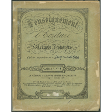 Enseignement de l'écriture / cahier n°1.
