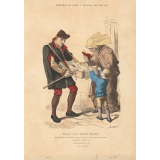 Beauls A B C ! Belles heures !. Marchand d'abécédaires et de livres de prières ; Libraire ambulant .