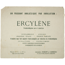 Buvard publicitaire. Ercylène.