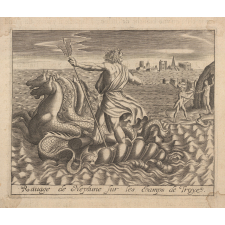 Scène mythologique. Ravage de Neptune sur les champs de Troye.