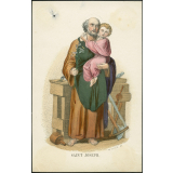 Image religieuse. Saint Joseph.