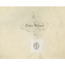Cahier de calligraphie.