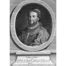 Véritable Portrait du Cardinal de Tournon Légat aux Indes & à la Chine en 1702 ; décédé en 1710 dans sa prison à Macao.
