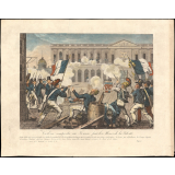 Victoire remportée au Louvre par les Héros de la Liberté.