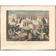 Victoire remportée au Louvre par les Héros de la Liberté.