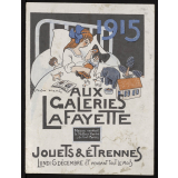 Aux Galeries Lafayette. Jouets & étrennes 1915.