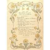 Programme de la distribution des Prix de l'École du 21, Rue de Pontoise. 