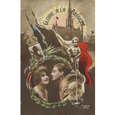 Gloire à la Belgique - Brusselles 1918.