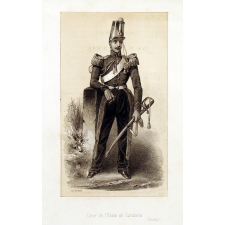 Ecoles Royales de France : Elève de l'Ecole de Cavalerie (Saumur).
