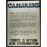 Camarades, cette maison est occupée et ouverte à tous pour une libre discussion.