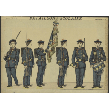 Bataillon scolaire.