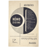 Buvard publicitaire. Hémo-Zizine. 