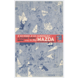 Buvard publicitaire. Pile Mazda. 