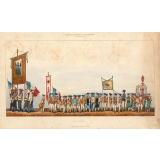 Cortège industriel de Strasbourg. 28 juin 1840. Ecole industrielle. Pl. 1.