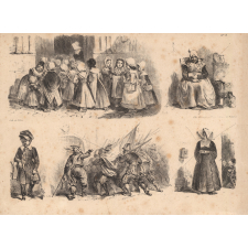 Les fillettes et l'écolier .