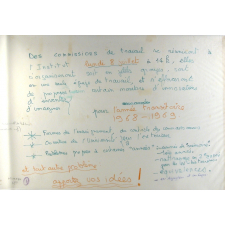Des Commissions de travail se réuniront à l'Institut lundi 8 juillet.