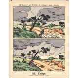Tableaux muraux. 34 Leçons de Choses en Images sans paroles en tableaux muraux à raconter par les Petits. 31- L'été. L'hiver. 32- L'orage.