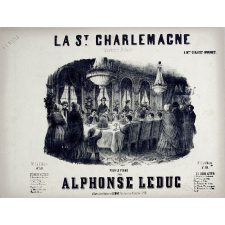 Partition musicale : La St Charlemagne. Quadrille Brillant.