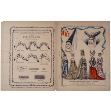 Costumes féminins des XIVe et XVe siècles - Le costume et la parure à travers les âges n°5.