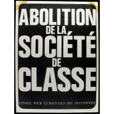 Abolition de la société de classe.