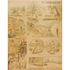 Tableau mural. El henequen.