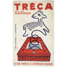 Buvard publicitaire. Tréca Pullman.