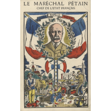 Le Maréchal Pétain chef de l'Etat français.