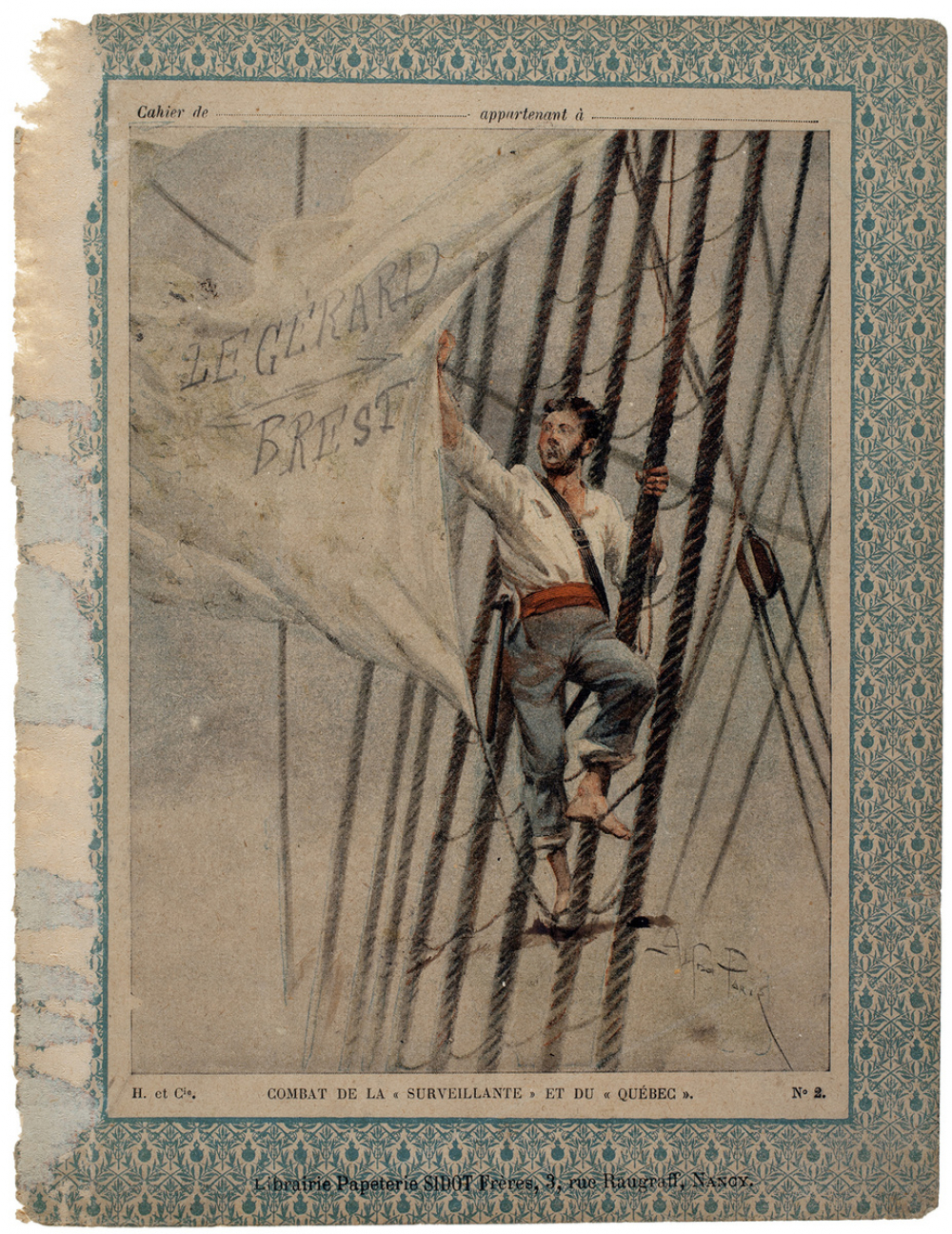 Combat de la Surveillante et du Québec - Gloires maritimes n°2