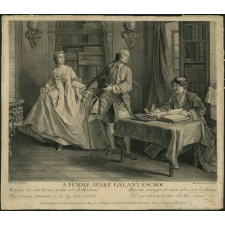 A femme avare galant escroc.