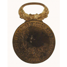 Médaille de la Société Libre d'Instruction et d'Éducation de Paris. 