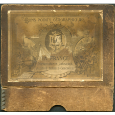 Bons points géographiques. La France. Départements illustrés. Algérie. Tunisie. Colonies