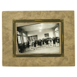 Ecole de filles, gymnastique. 
