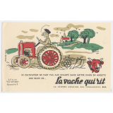 Buvard publicitaire. La vache qui rit. Le cultivateur. 