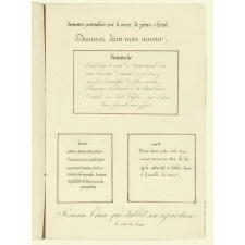 Cahier de composition d'Anna Gauthier, élève à Montigny sur-Aube.
