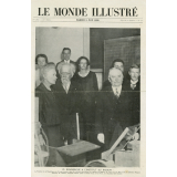 M. Doumergue à l'Institut du Radium.