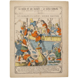 Les Romains en Gaule. Guerre maritime et Les Gaulois se liguent contre Jules César- La Gaule et les Gaulois-La Gaule romaine.