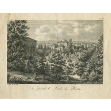 Vue générale du Jardin des Plantes.